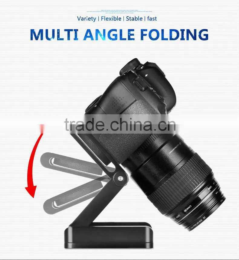 Factory supply HPUSN ultimate camera head solution photography studio camera tripod Z aluminum pan & tilt flex tilt headball