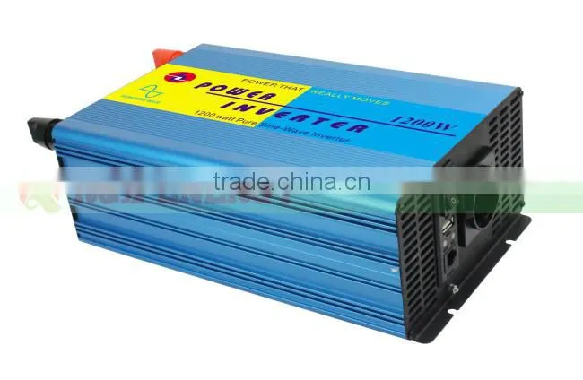 1200w off grid inverter pure sine wave power inverter. 12V/24V/48V DC input to 100V/110V/120V/220V/230V/240V AC output.