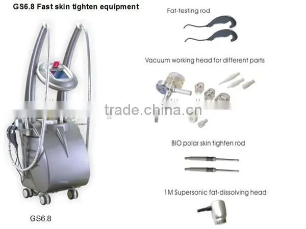 ultrasound/bio microcurrent handheld vacuum suction massage machine