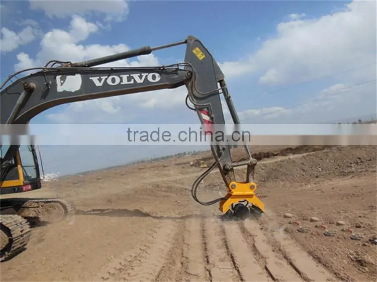 hydraulic vibrating soil compactor for excavator