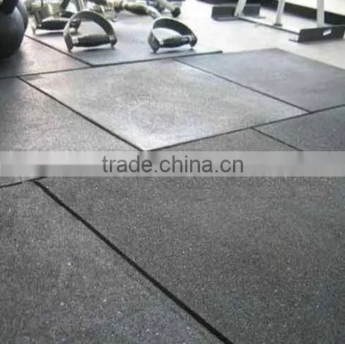 Factory Price Rubber flooring tile GYM rubber mat