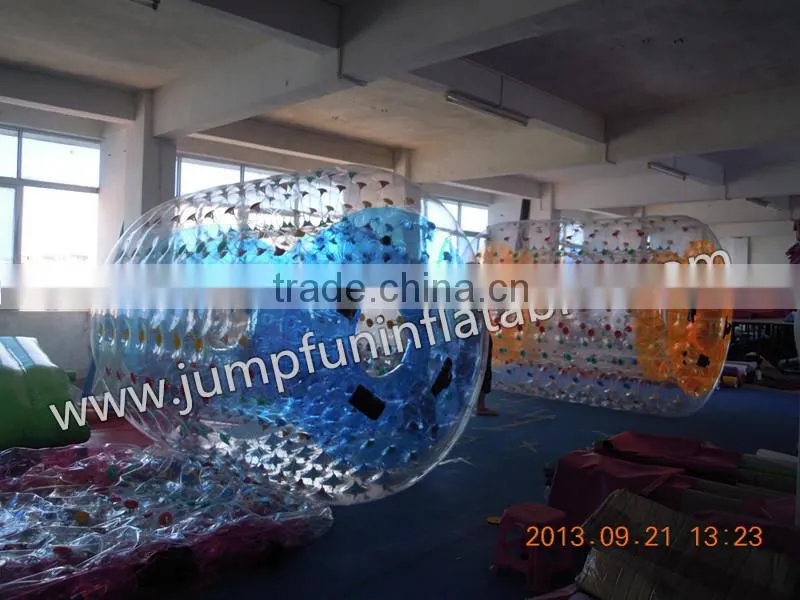 2.8m long 2.4m high inflatable water roller for adults