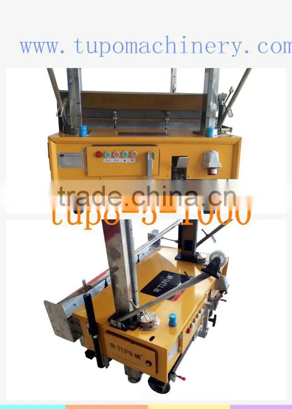 Automatic plastering Machine and construction machine for wall in Mid east