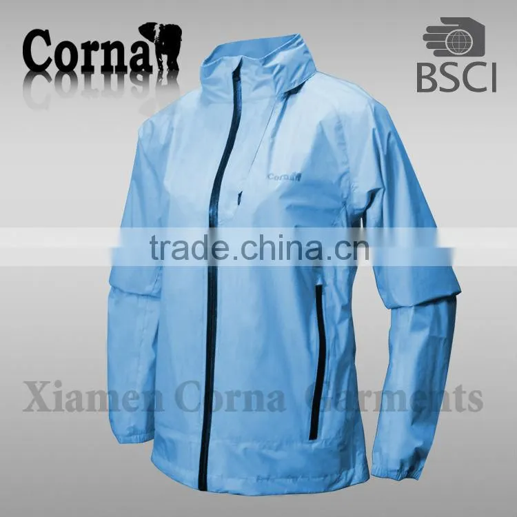women fashion lightweight seam taped softshell jacket