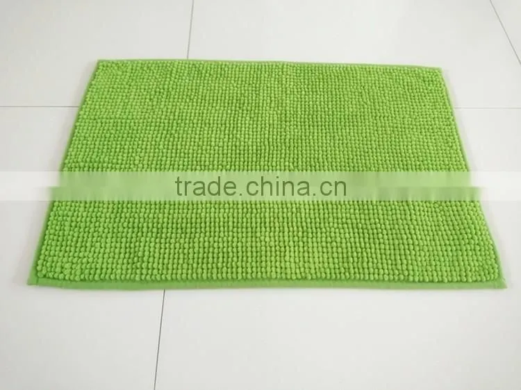 home textile tufted sebs back chenille mat