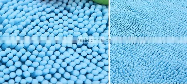 shaggy fluffy polyester chenille carpets china