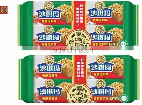 HFC 1232 crispy sachima with sesame flavour in 8 pieces (256 g*12bags)