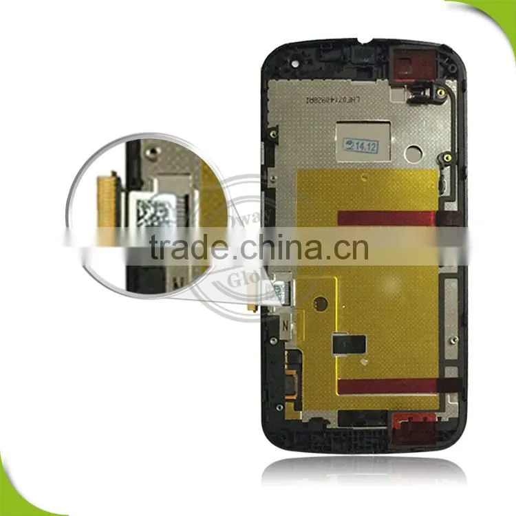 Mobile phone LCD for Motorola Moto G2 LCD screen with frame, for Moto G2 XT1063 XT1068 XT1069 LCD assembly