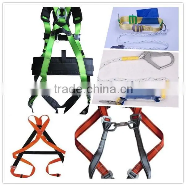 Safety harness safety belt with waist support or waist belt