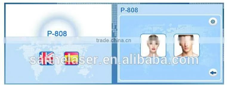 pain free laser hair removal/diode laser 808 nm salon machine