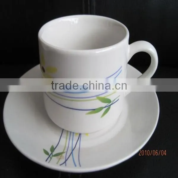 ceramic porcelain tea cup, porcelain tea cup from china 5000 Pieces
