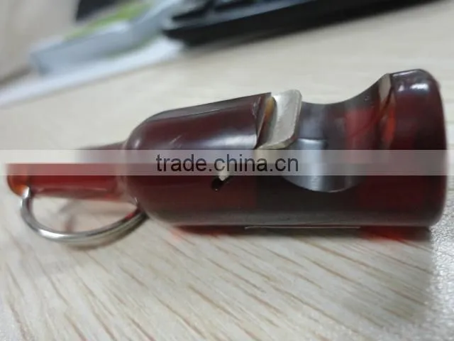 bottle shaped plastic bottle opener