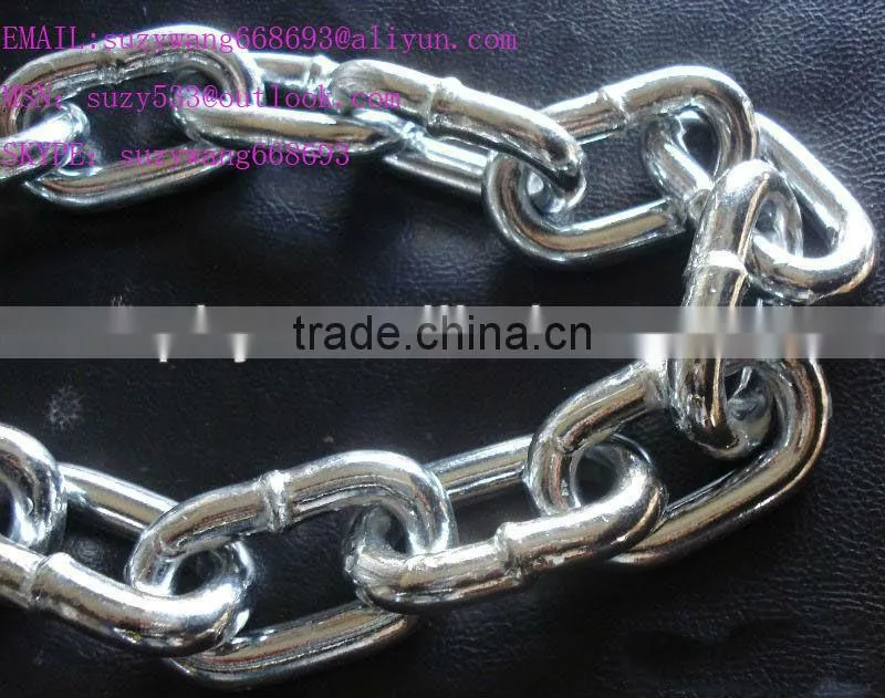 anchor chain German stand welded link chains din766 china supplier
