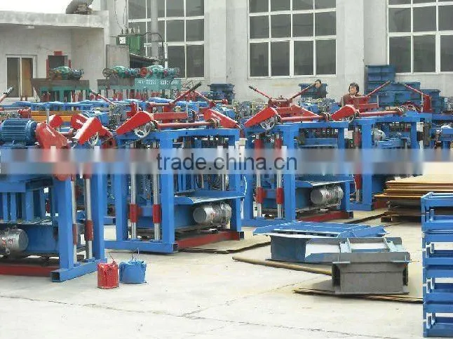 Semi-automatic cement brick making machine