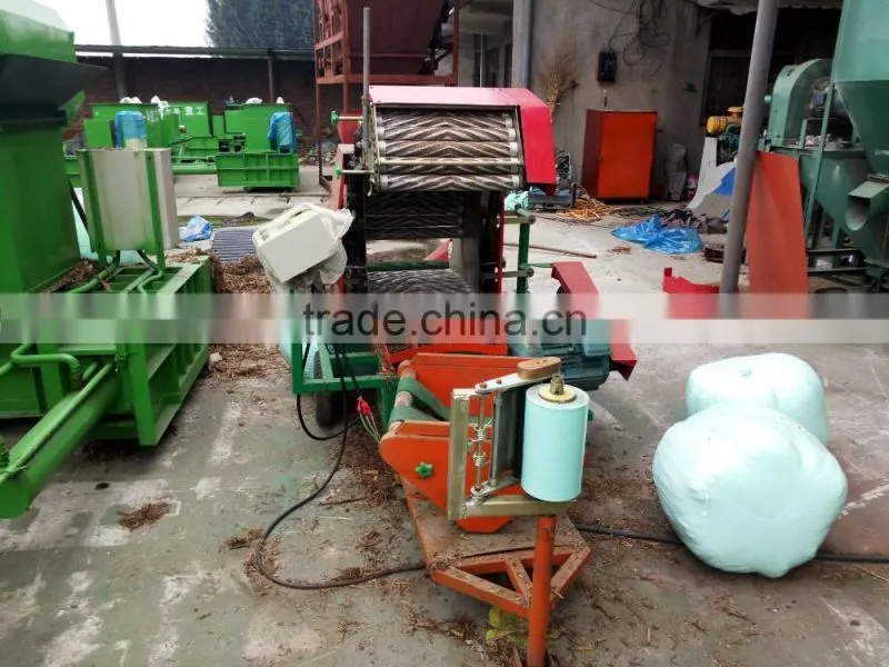 Round silage packing machine corn silage machine