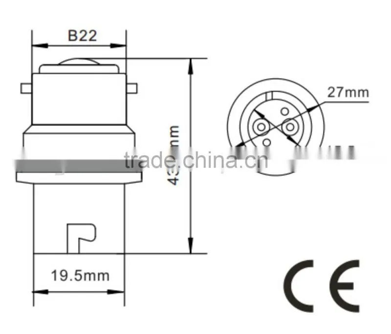 Sg-AA-B22-BA15D alloy steel socket welding flange