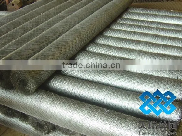 black steel/galvanized/painted expanded metal mesh