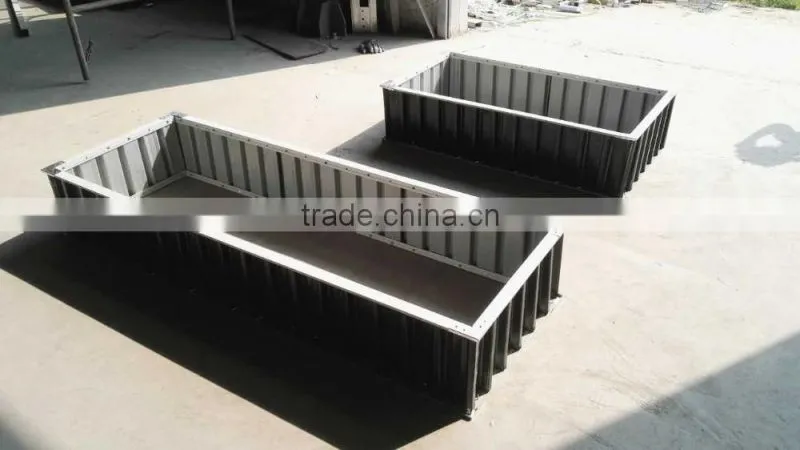 color steel panel flower pots