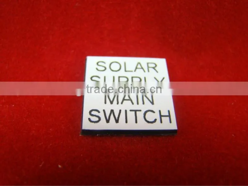 3M sticker Solar ABS Tag