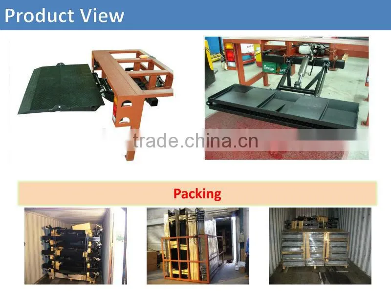 Battery operated Truck Hydraulic Tailgate lift Tilt VH-TT-200