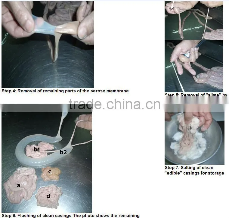 sheep hog casing sheep casing sausage casing