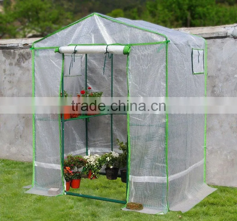 mini greenhouse with Plastic PE cover made in china HX54010-E