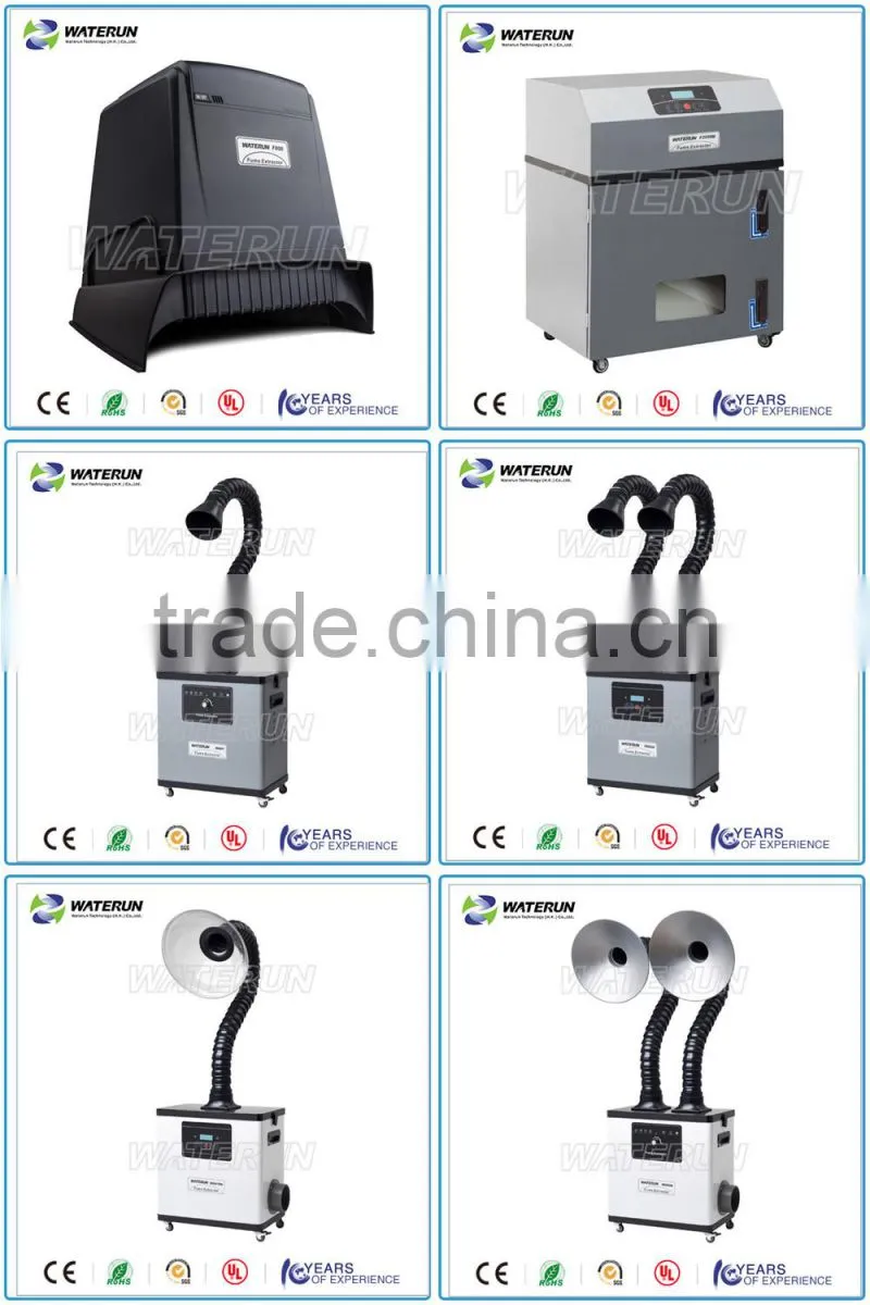 NEW Design! Waterun Cutting Fume Extractor for collection wire ends or IC pin ends etc.