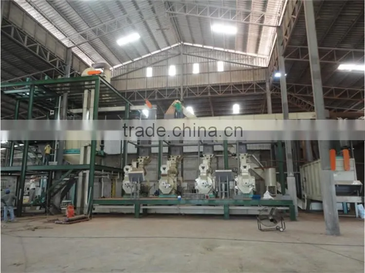Professional mobile wood pellet line made in China