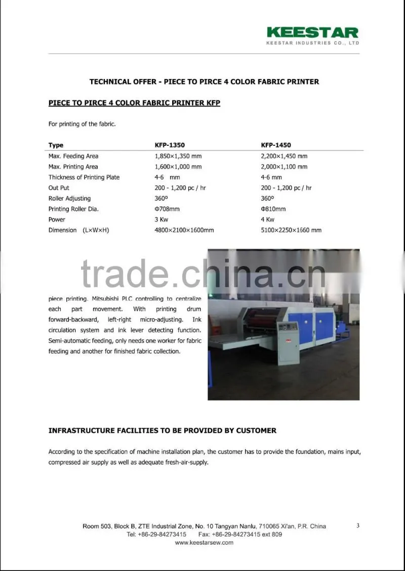 Keestar big bag jumbo bag FIBC cutting and sewing machine line
