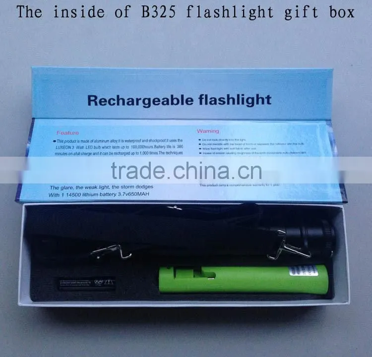 LED torch flashlight zoom flashlight tactical flashlight 3XD batteries flashlight
