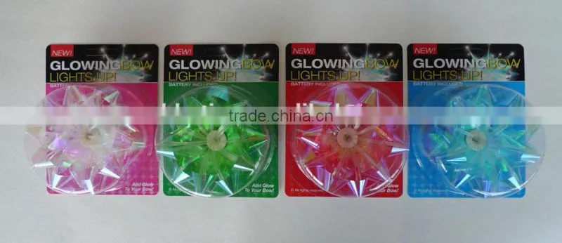 LED fiber optic glowing flower
