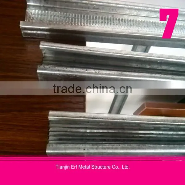 China Tianjin Mild Steel C-channel Sizes/Perforated C-channel