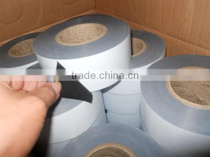 Black and white protective PE film