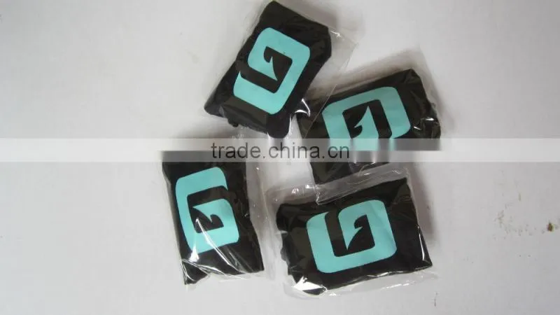 Custom logo print lens cloth keychain for promotion