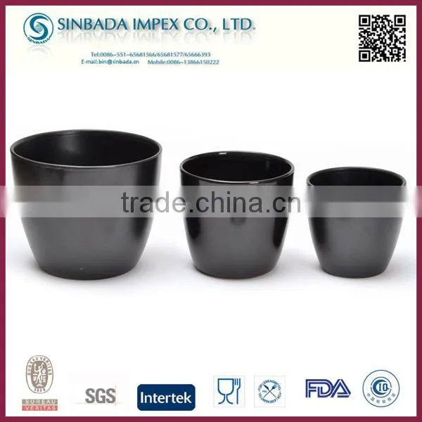 Factory Direct P1318NW Ceramic Bright Color Cheap Plant Pot