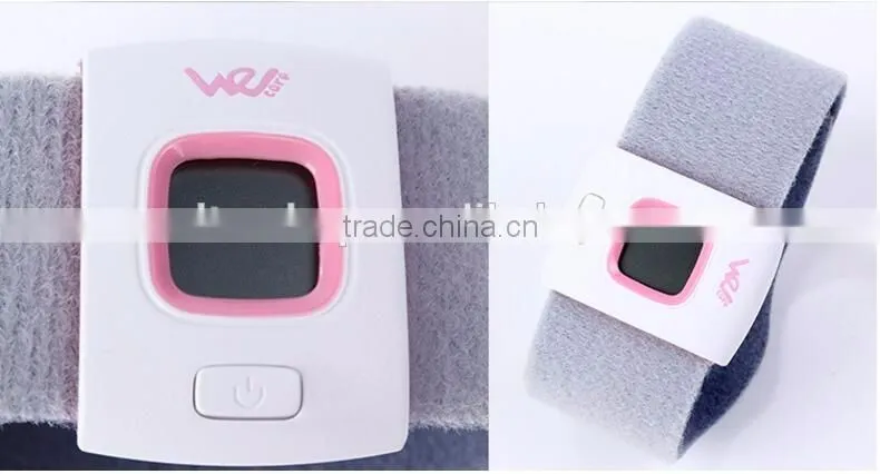 New Bluetooth smart thermometer with high temporature alarm, wearable electric thermometer for baby