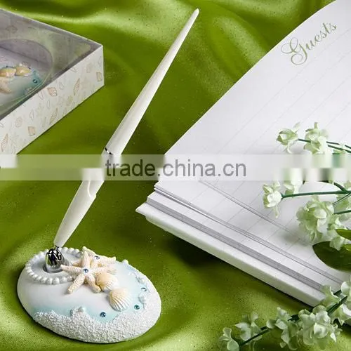 beach themed design poly resin with cake shovel cake cutter