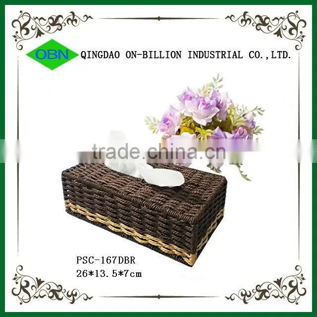 Wholesale cheap decorated paper tissue box