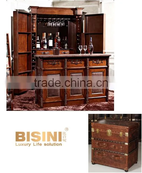 BISINI Office furniture , Leather Office Desk, Study Room Desk, Office Furniture (BF08-0248)