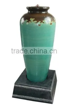 home decor classic water fountain lobby vase decoration
