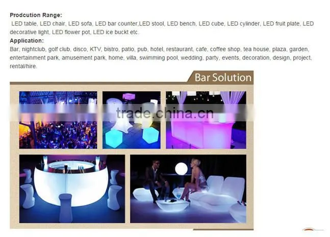 led cube light solar light/led decoration ball