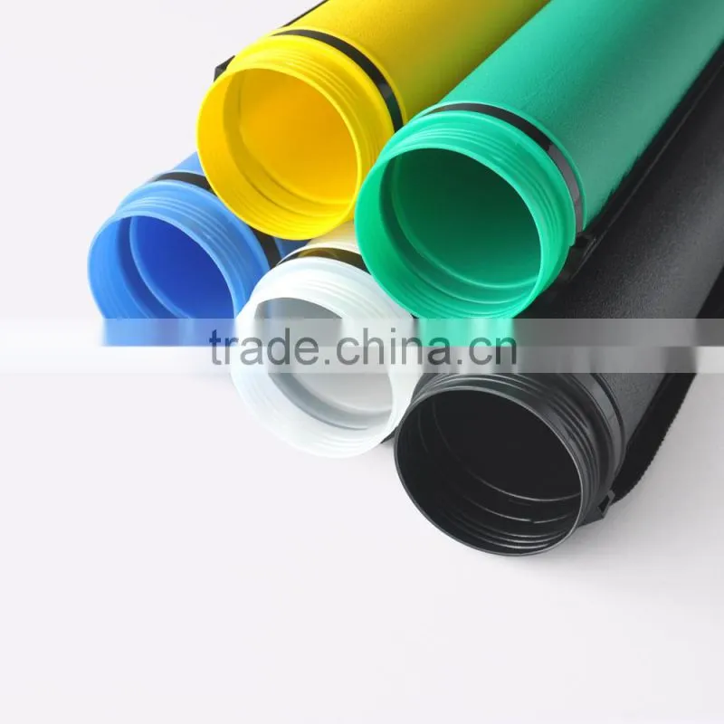 85mm adjustable colorful plastic telescopic tube