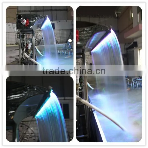 Spa pool use spa waterfall massage spa impactor