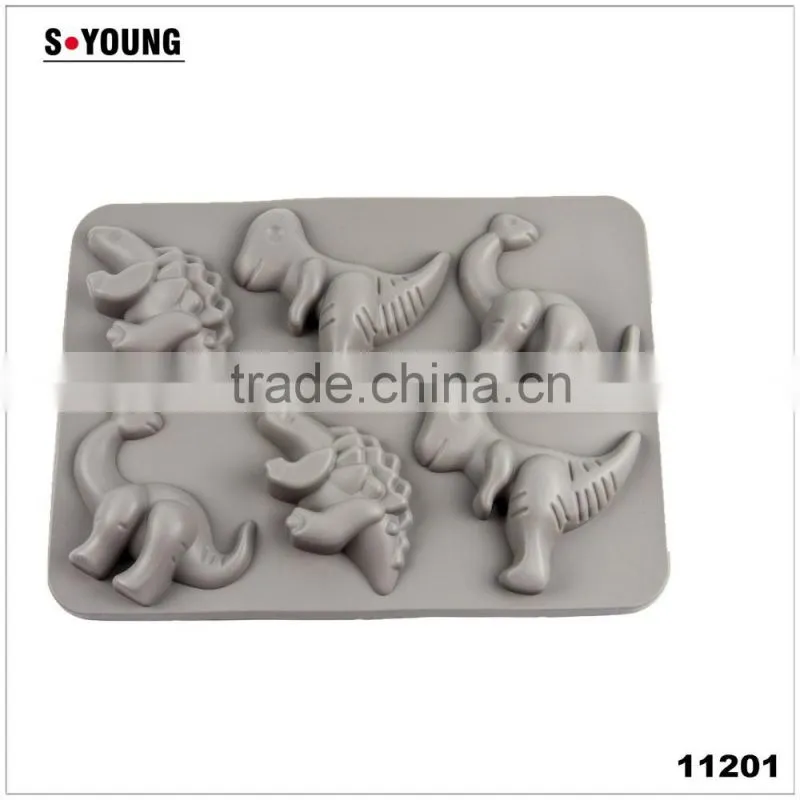 11199 Food grade triangle shaped silicone sandwich mould / silicone cake molds