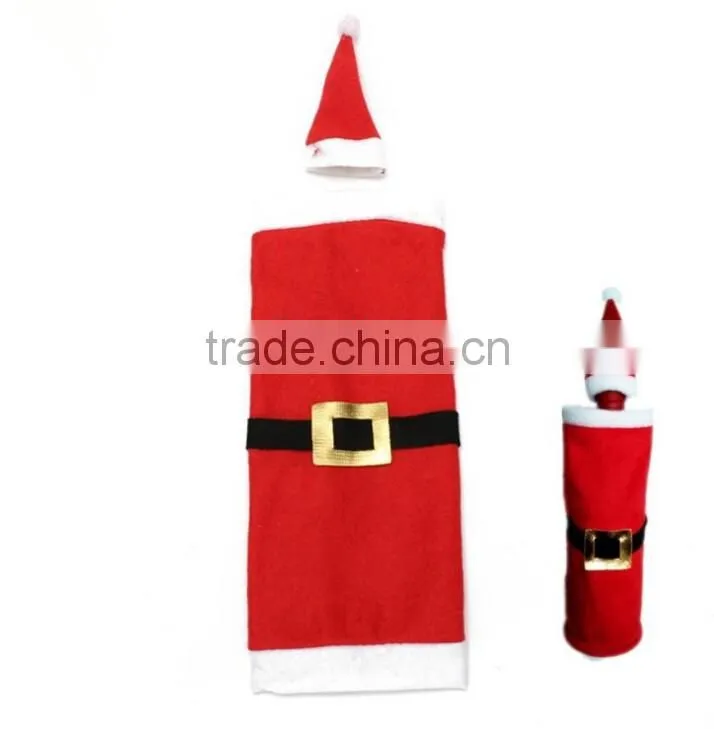 HOT selling Christmas wine gift bags decorative wine bottle holder