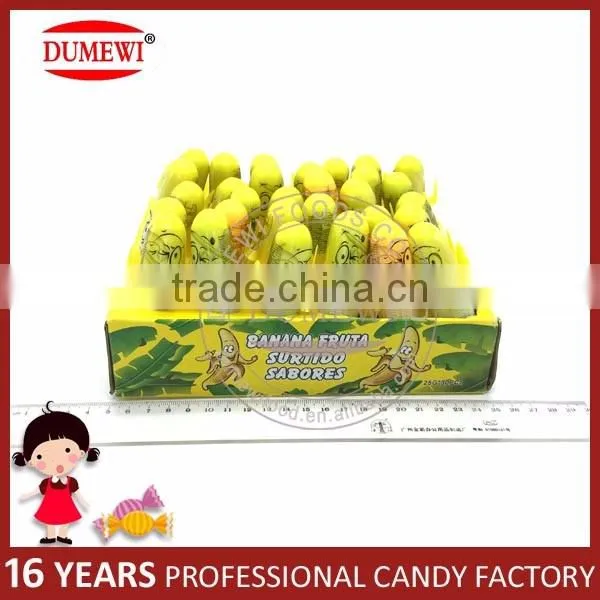 Hot Sell Fruit Flavor Banana Shape Spray Liquid Candy