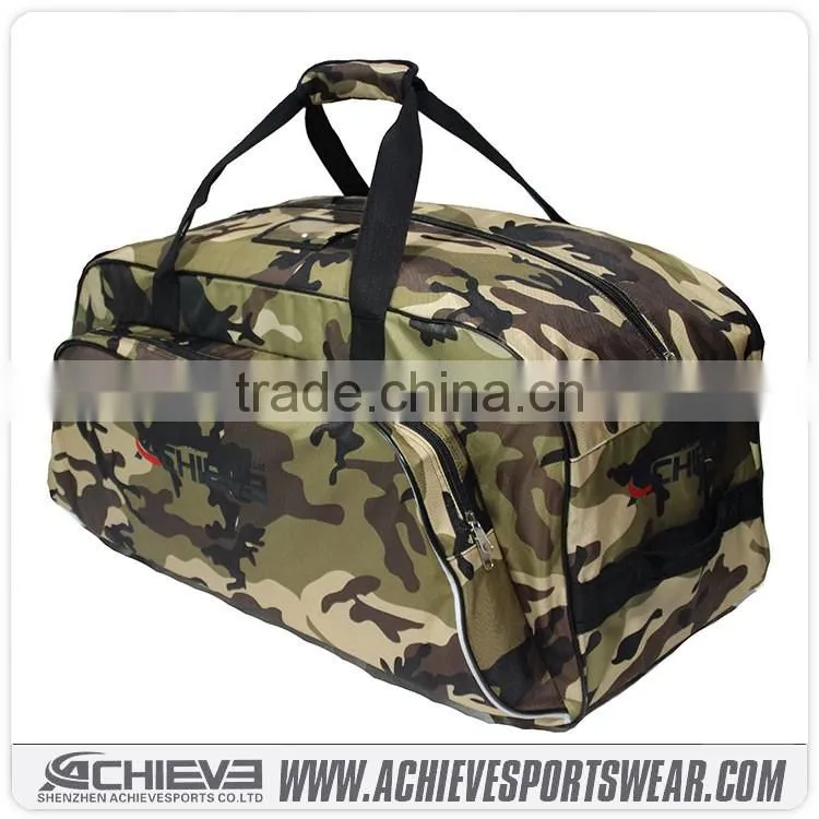 wholesale custom sports drawstring bag/ sports duffle bag/ 300d hockey bag