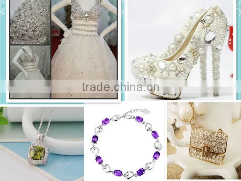 silver jewelry findings manufature crystal beads