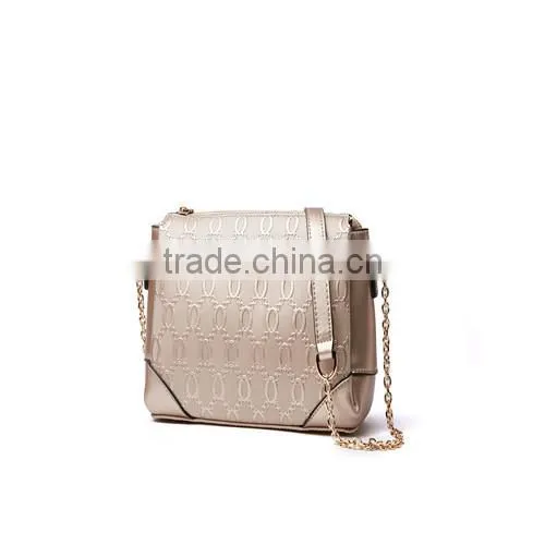 Hautton long strip style genuine leather handbags professional women's shoulder bag