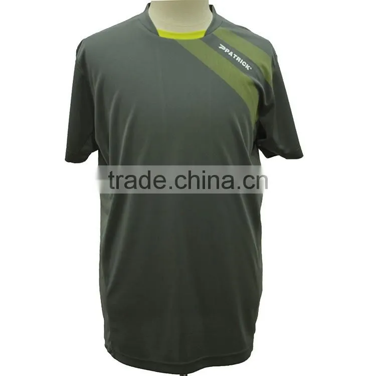best quality cooldry brown soccer jersey